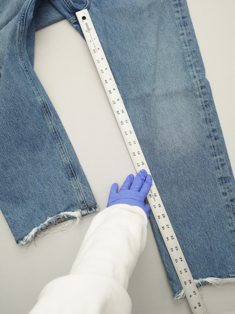 AGOLDE Fran Low Slung Straight Jeans in Reign Size 24 - Picture 11 of 12